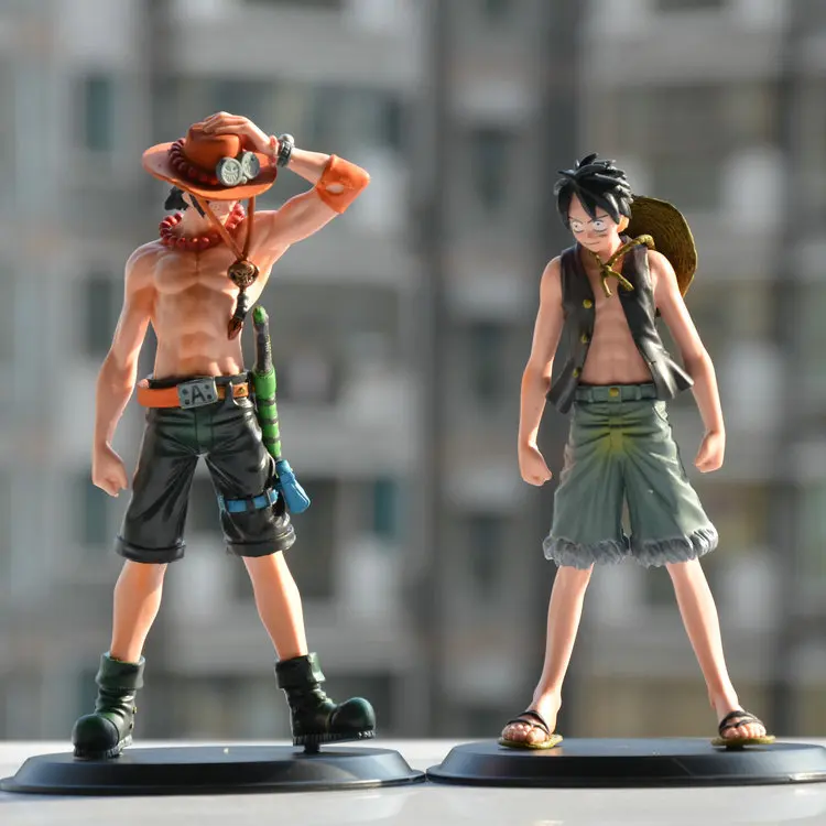 

Japanese Anime One Piece Portagas D Ace Monkey.D.Luffy PVC Action Figure Figurine Resin Collection Model Toy Doll Gifts Cosplay