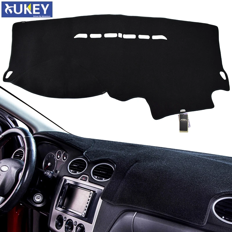 Коврик для приборной панели Xukey крышка Ford Focus 2 MK2 2005 2006 2007 2008 2009 2010 2011|mk2|mk2 focus |