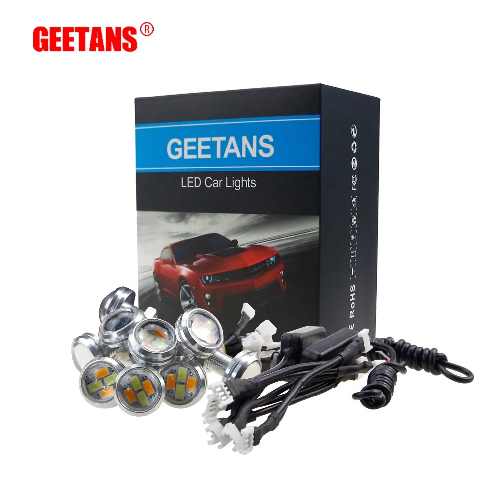 Buy GEETANS 10pcs Turn Lights LED Eagle Eye Daytime