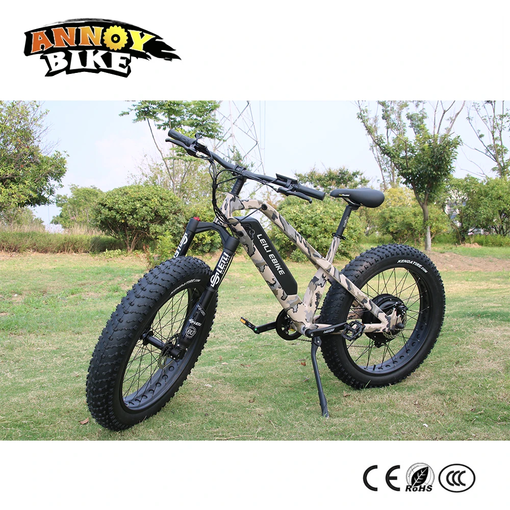 Clearance e bike Electric Bicycle 48V 1000W Motor bike Snow Fat Tire Electric Mountain Bike Bicycle Mtor Wheel Lithium battery e-bike 5