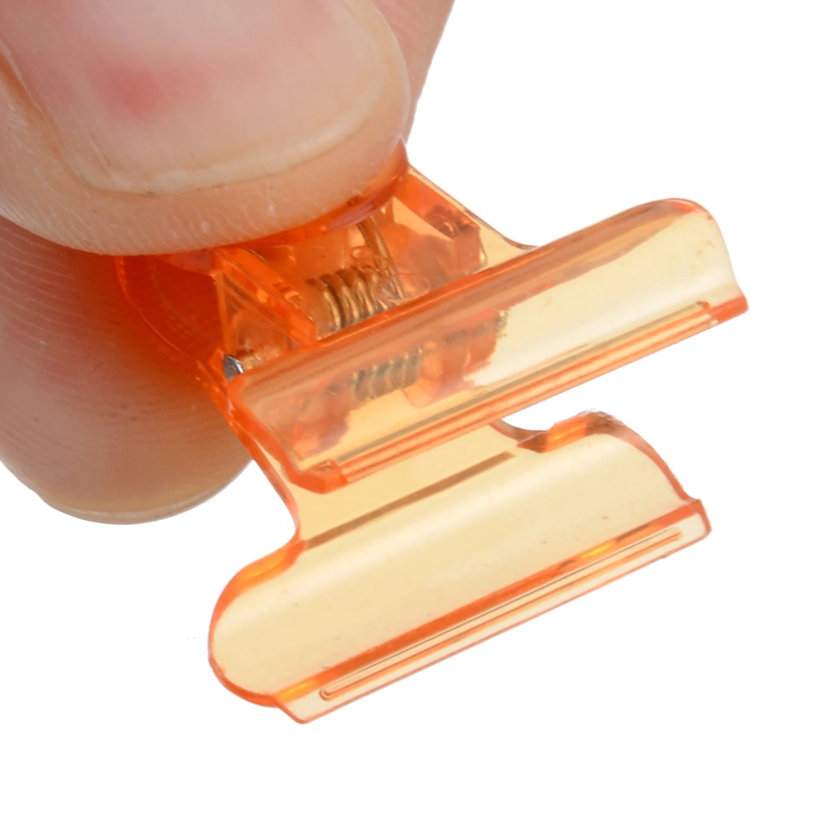 5 шт. 22 мм пластиковые зажимы для ногтей фиксированные зажимы DIY Маникюрный салонный инструмент зажимы для ногтей Аксессуары для маникюра