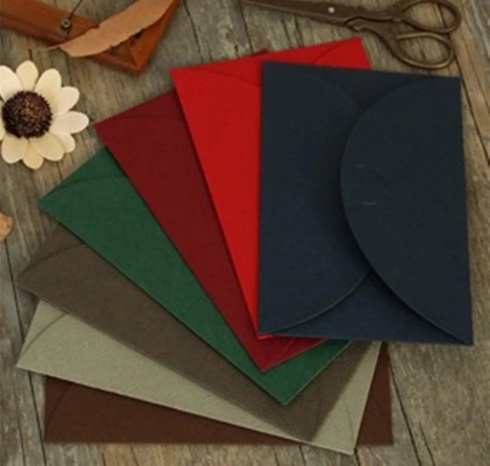 

New fashion colors grain Stationery envelopes paper envelope
