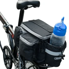 Велосипедная сумка для багажника на заднее сиденье, велосипедная сумка, большая вместительность, 3 в одном, велосипедная сумка, многофункциональная сумка для хранения для езды на велосипеде