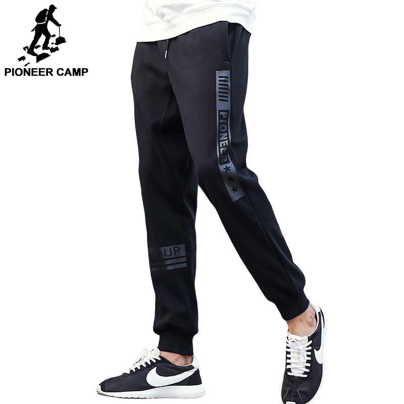 Kaufen Pioneer Camp dicke fleece hosen männer top qualität herbst winter warme männlich jogginghose marke kleidung jogger hosen für männer 622136