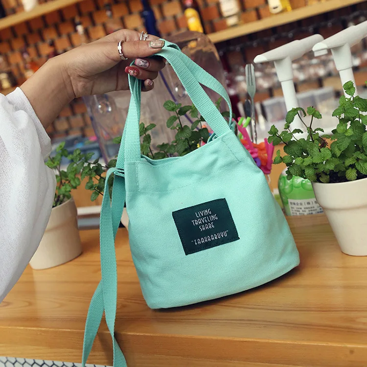 Сумка ведро с клапаном на плечо yiiya Tiffany Blue цветная сумка для девушек в Корейском