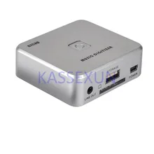 2017 New audio capture converter, convert analog audio to mp3, save in USB Drive or SD Card directly, no pc need,Free shipping