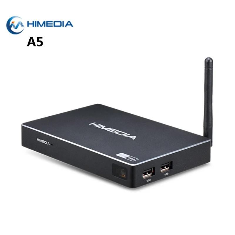 [Натуральная кожа] Himedia A5 Android 6,0 ТВ Box Amlogic S912 Octa Core 2 Гб оперативной памяти, 16 Гб встроенной памяти, 2,4G/5G Wi-Fi Bluetooth 4,0 1000 м LAN Smart Media Player