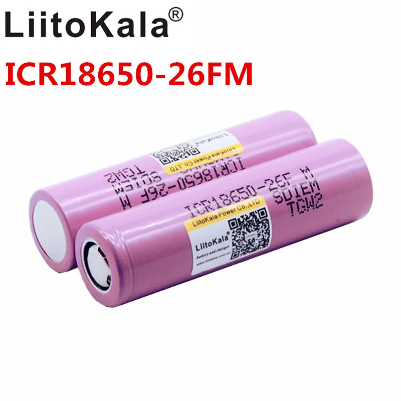 Литий ионный аккумулятор Liitokala 100% оригинал 18650 2600 мАч 3 7 В 2500|Перезаряжаемые