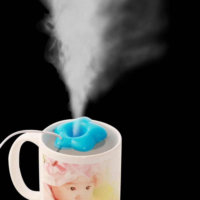 

Mini USB Star Shape Humidifier Air Purifier Aroma Diffuser Office Home Portable