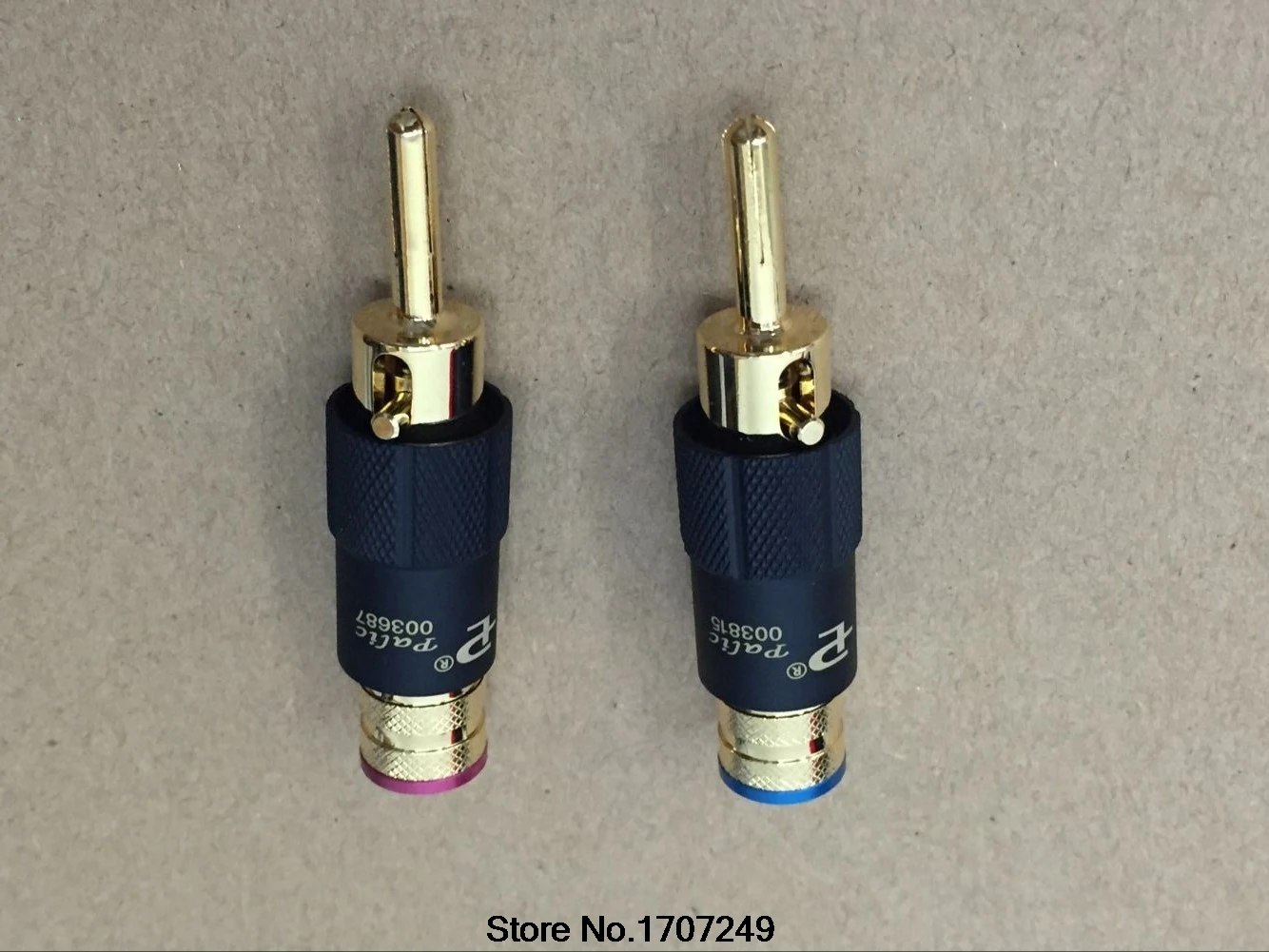 4 шт. медные позолоченные штекеры 24 к|adapter connector|adapter plugadapter audio |