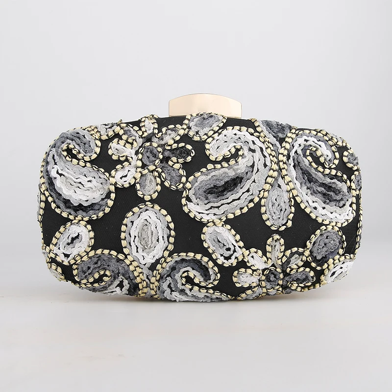 Luxury Beading Day Clutch Evening Bags Elegant Embroidery Elegant Women Party Dinner bag Wedding