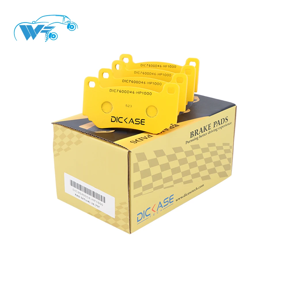 

KOKO RACING car brake pads for 18 rim wheel front for cars for golf mk7 for CP7600 Caplier Brakes parts car-styling