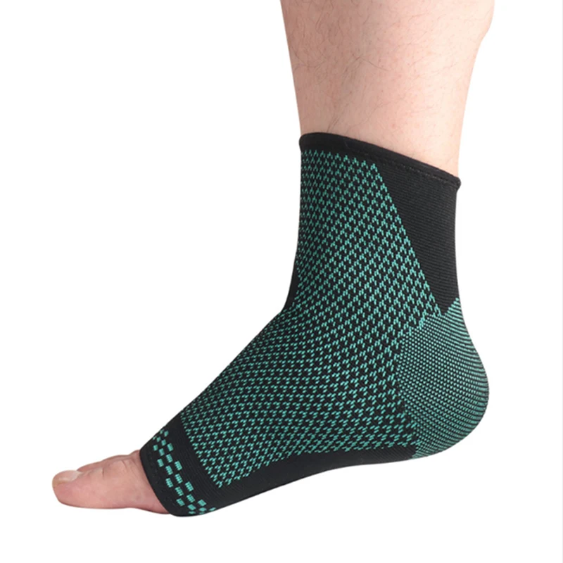 Мужские носки дышащая нейлоновая эластичная поддержка щиколотки эластичный рукав защита от усталости