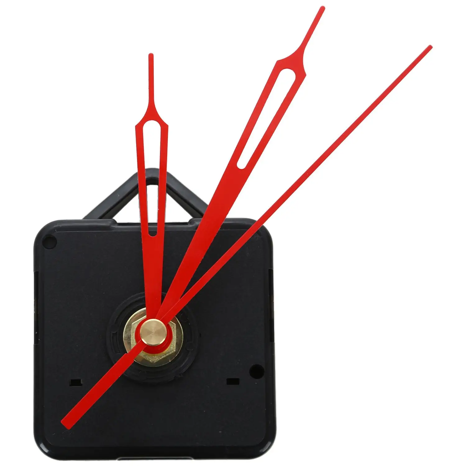 

DIY Clock Mechanism Metal Texture Creative Wall Clock Retro Wall Clock movement Accessories Black + Red Replacement Tool parts