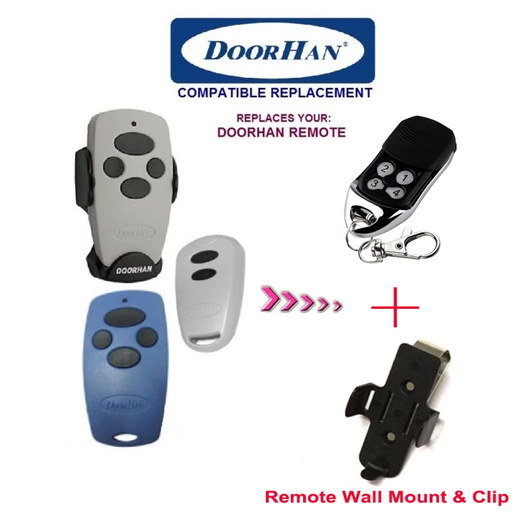 

DOORHAN Replacement Rolling Code Remote Control Transmitter