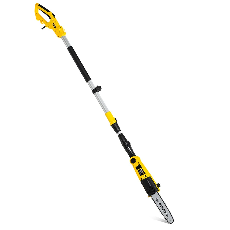 

Electric high branch saw / high altitude chain saw / telescopic chainsaw / telescopic plug saw garden