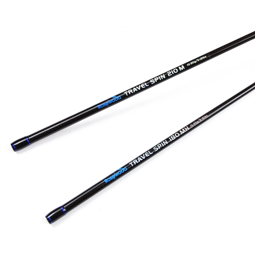 ROSEWOOD 8-Piece Portable Fishing Lure Rod Spinning Casting Handle In One Rod 10-30g 15-45g Lure Weight Travel Rod With Bag  (2)