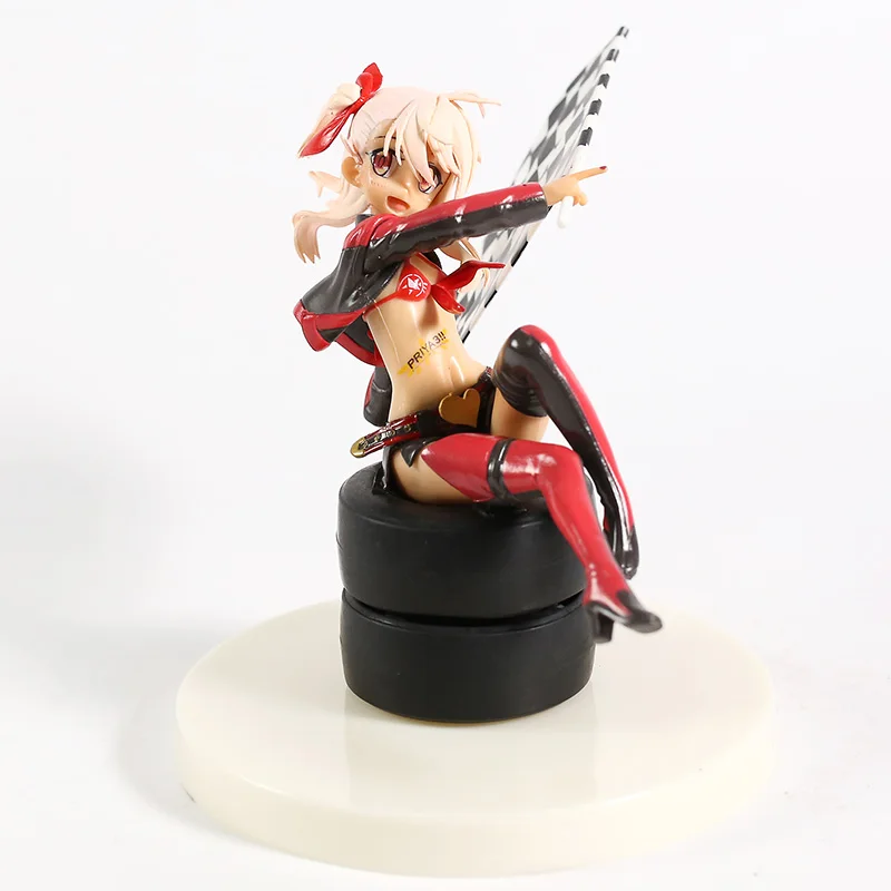 Fate/Kaleid Liner Prisma Illya Racing Illyasviel/Chloe сексуальная девушка ПВХ фигурка Коллекционная фигурка игрушка кукла