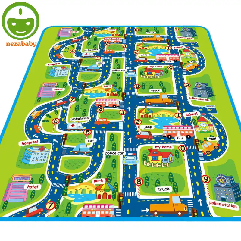 kids play car mat