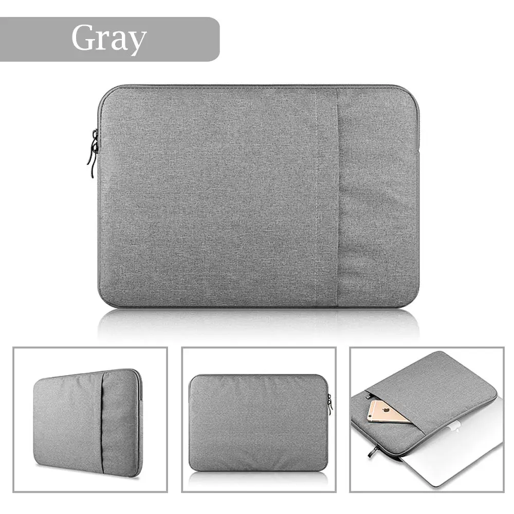 Nylon Notebook Laptop Sleeve Bag Pouch Case for Apple Macbook Air Pro