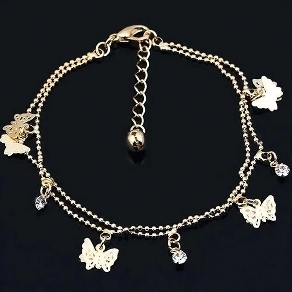 Download zheFanku New Double Layer Barefoot Jewelry Gold Tone ...