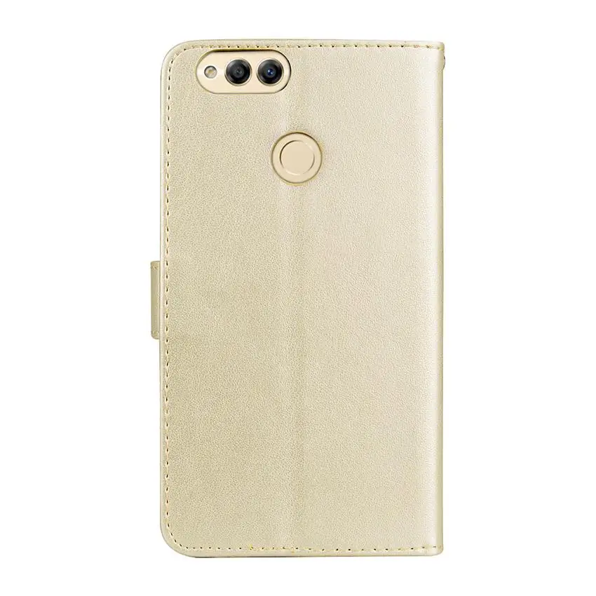 silicone case for huawei phone Dành Cho Huawei Honor 7X 5.93 ''Flip Cover Đứng Da PU Cứng Ví Trường Hợp Cho Huawei Honor 7X 7 X X7 Lắp Ốp Lưng Coque Funda huawei pu case