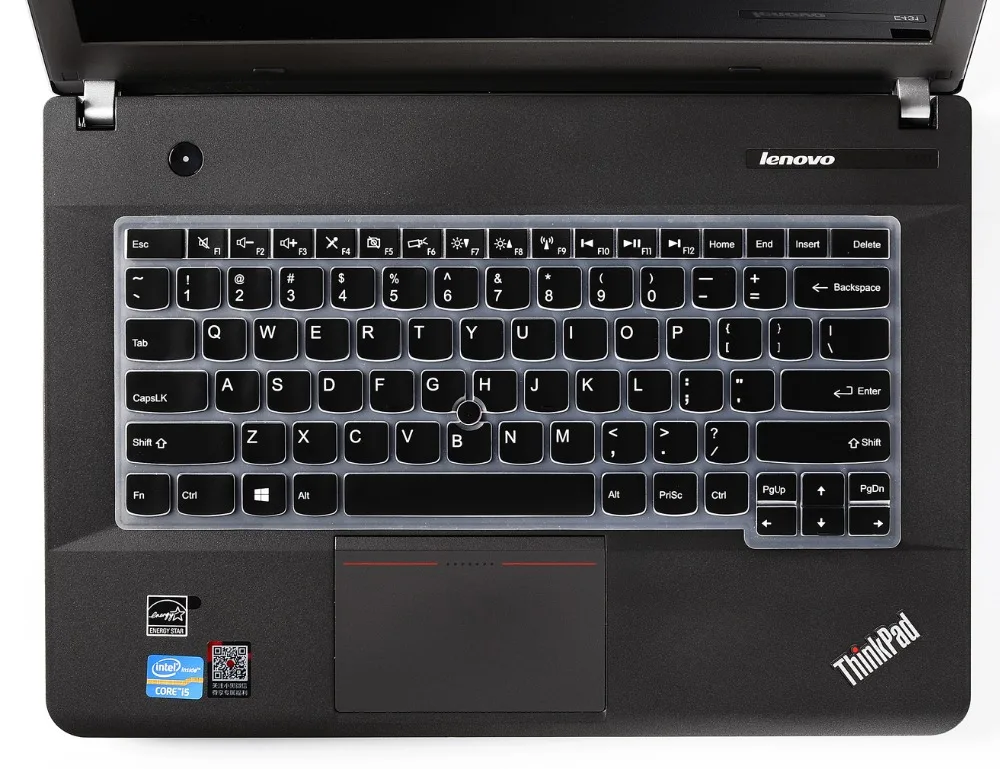 Черная силиконовая клавиатура XSKN для lenovo ThinkPad E430, E430C, E435, E330, E335, T430U, T430, T430i, T430S, T530, макет США