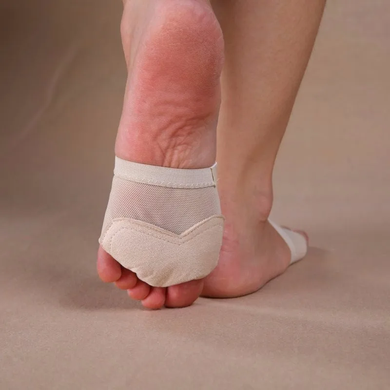 Носком киста Уход за ногами живота Балетные костюмы танец ног стринги Toe Pad Практика Обувь плюсневой стопы половина защиты ног