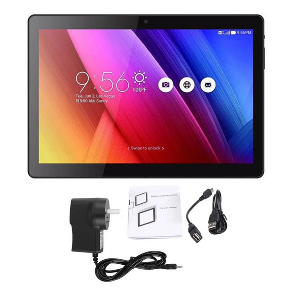 

2+32G 10.1" Tablet PC 3G Network Call HD 800*1280 IPS 3500mAh Battery Android 7.0 Bluetooth WiFi 0.3MP+2MP Dual Camera Tablet