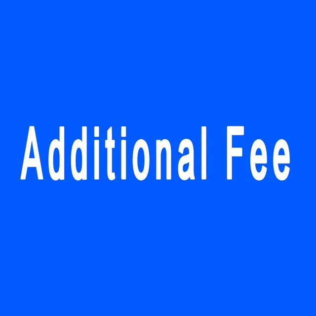 

Speerise Additional Fee-For changing material or have some special request