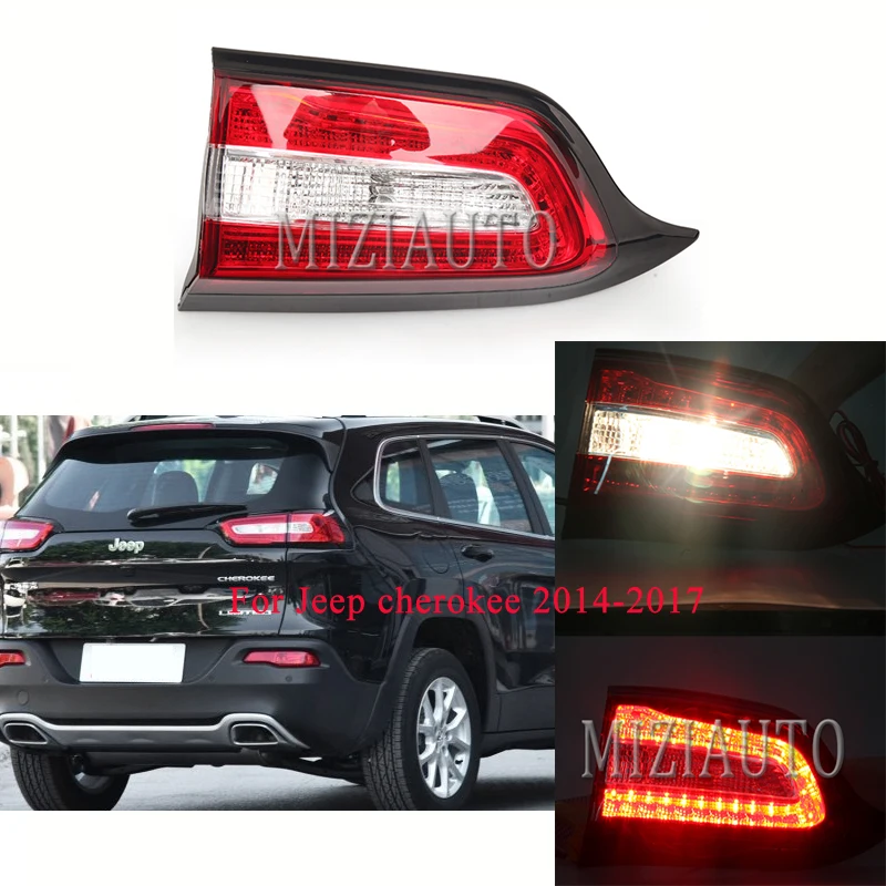 

Inner side Tail Light for Jeep cherokee 2014-2017 external replacement Parts Warning Light Rear Brake taillight turn signal