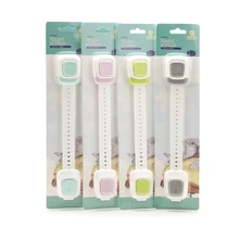 20 шт./партия, 4 цвета, многофункциональная двухпозиционная кнопка, защитный замок, защитный ящик, холодильник, Closestool, блокирующий замок для шкафа