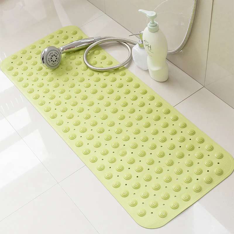 Online Heißer verkauf Hohe qualität PVC Badezimmer Tür Dot Massage Bad Matten Rutschfeste Füße Antislip Matten, bad zubehör.