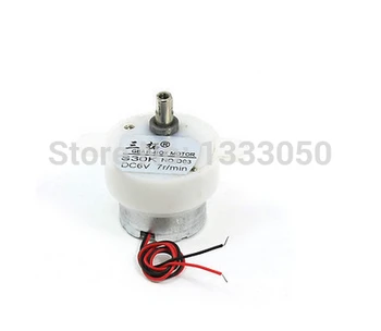 

7rpm DC 6V 2 Wires Gear Box Electric Speed Reduce Motor