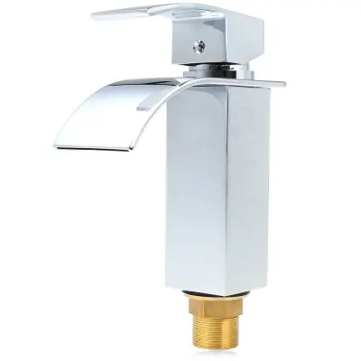 Wall mounted waterfall faucets bathroom