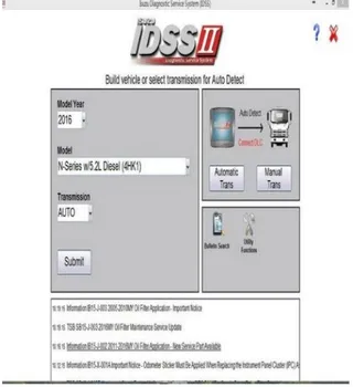 

for Isuzu IDSS II 2016 new - Isuzu Diagnostic Service System+license for many PCs