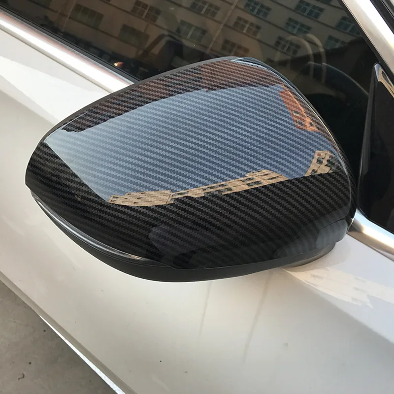 

Carbon Fiber Style Rearview Mirror Cover Trim 2Pcs For Mercedes Benz A Class W177 A180 200 2019 ABS Car Styling Modified