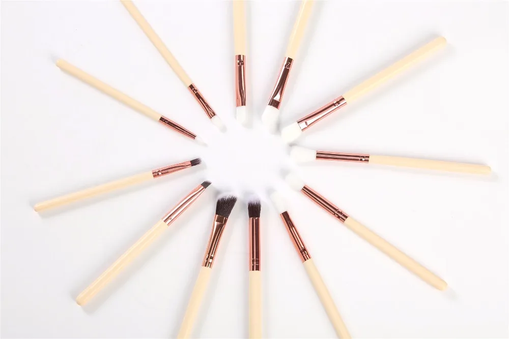 Professional Cosmetics Makeup Brush 12pcs/set Eye Shadow Foundation