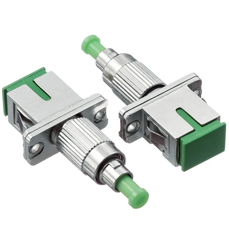 

FC/APC Male to SC/APC Female Fiber Optic Adapter FC-SC Hybrid Optical Adaptor