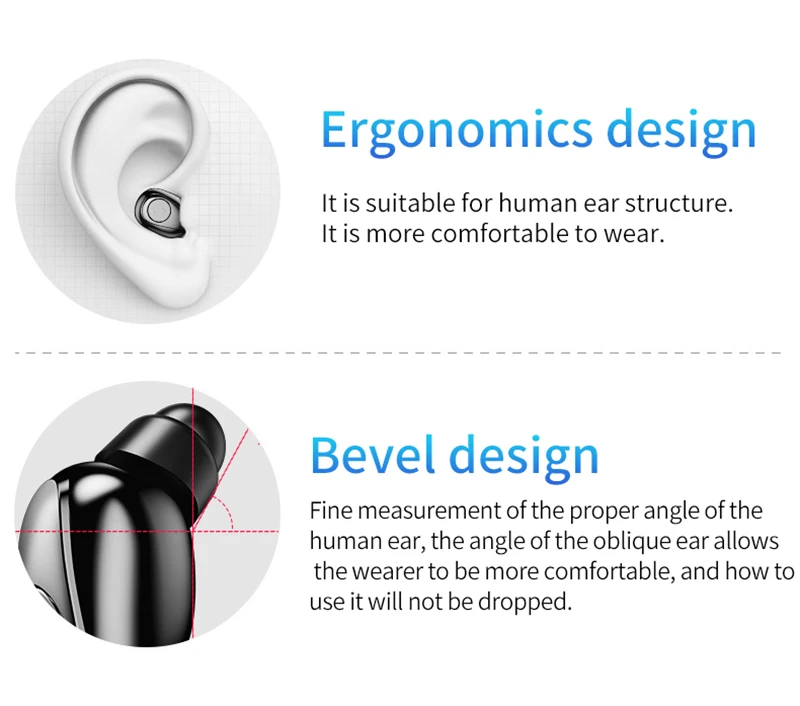 X8 TWS Bluetooth беспроводные наушники 6D стерео настоящие наушники мини TWS водонепроницаемые наушники с аккумулятором 2200 мАч