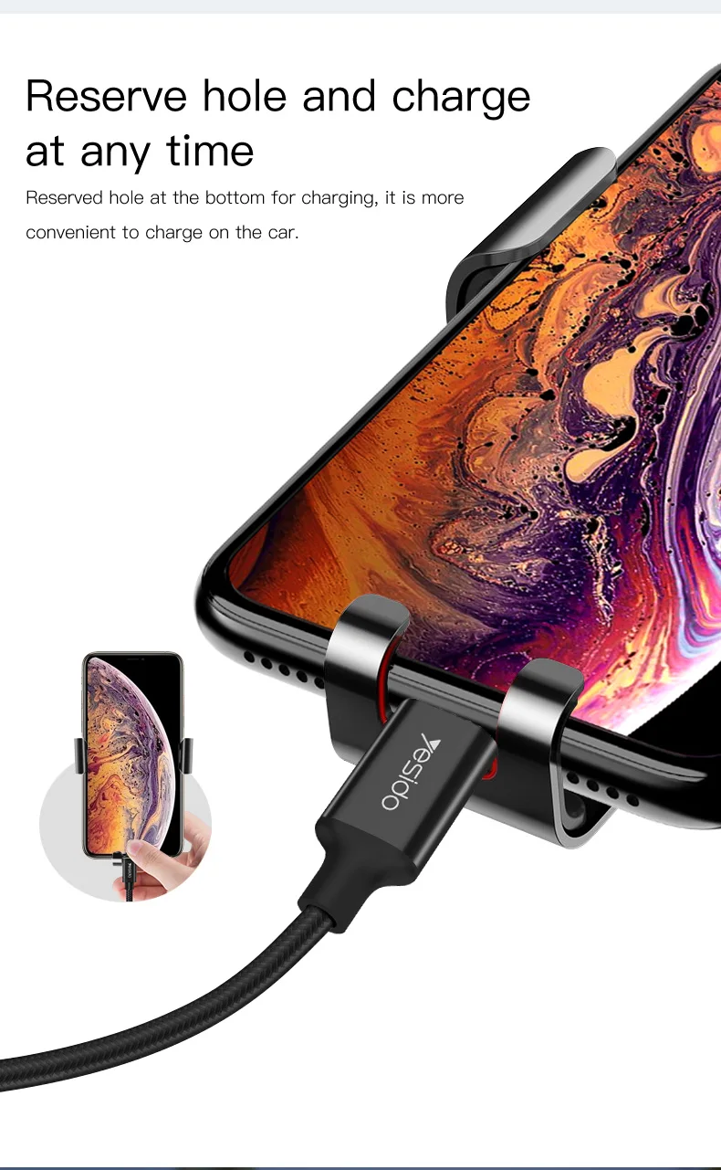 Gravity Car Mount Holder Phone Stand (8)