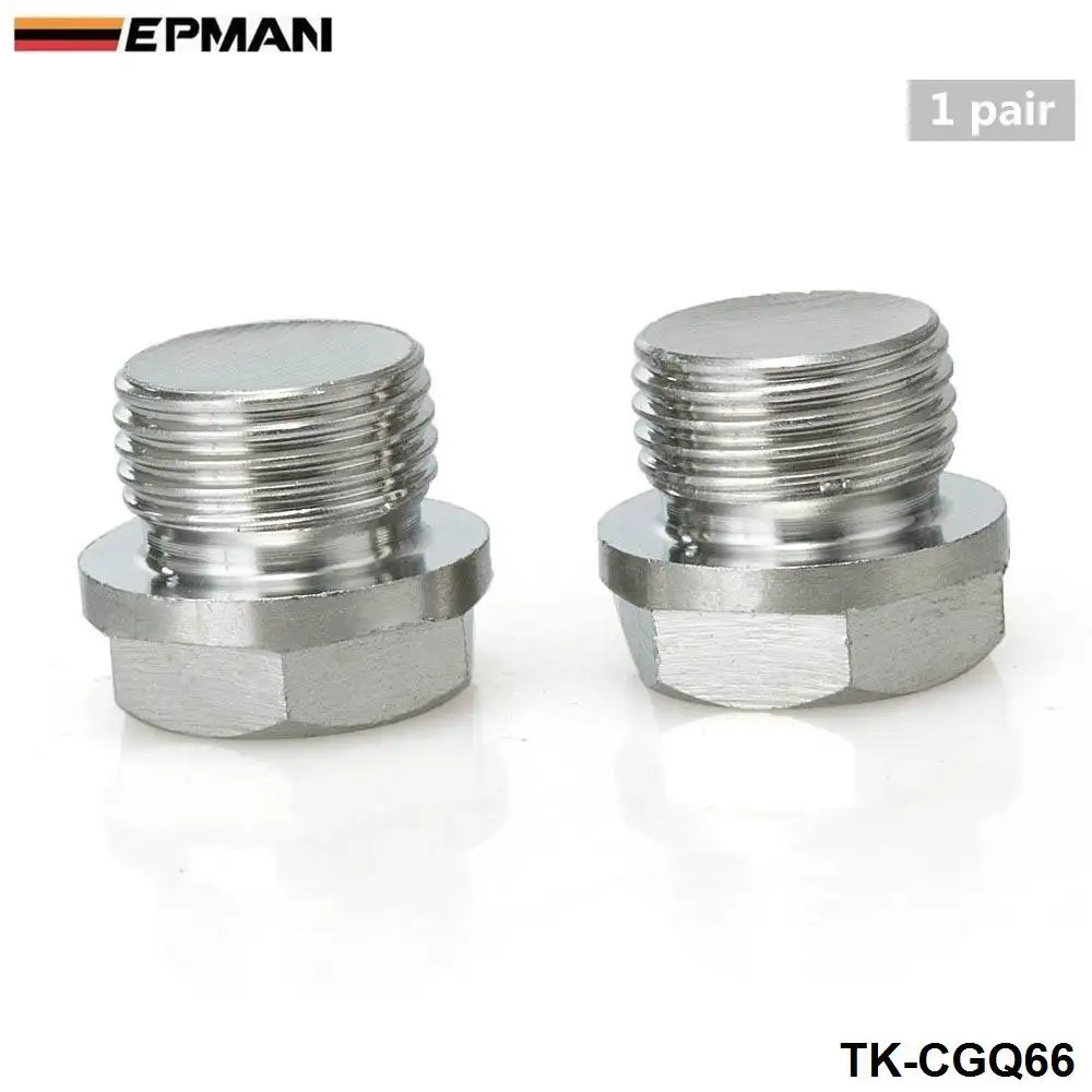 

Jdm Performance 18mm Stainless Steel O2 Sensor Ports Plug EP-CGQ66