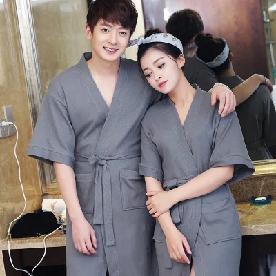 Summer new bathrobe bath towel bathroom accessories decoration mariage bride to be couple gift beach towel spa shower Bath Gown