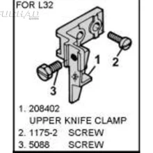 208402 верхний нож зажим(JZ-30221) части швейной машины
