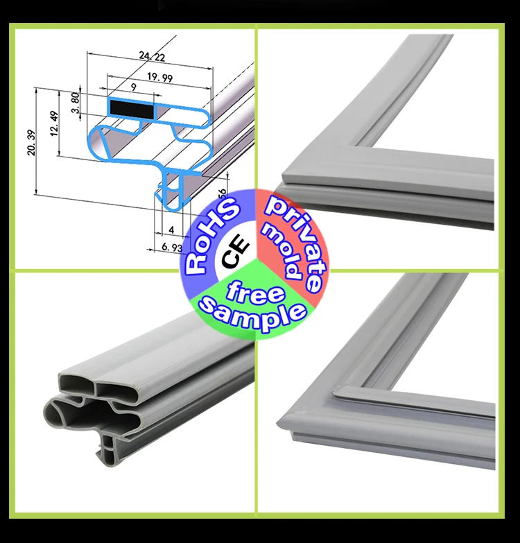 Скидка холодильные прокладки с магнитом для морозильной камеры Холодильник