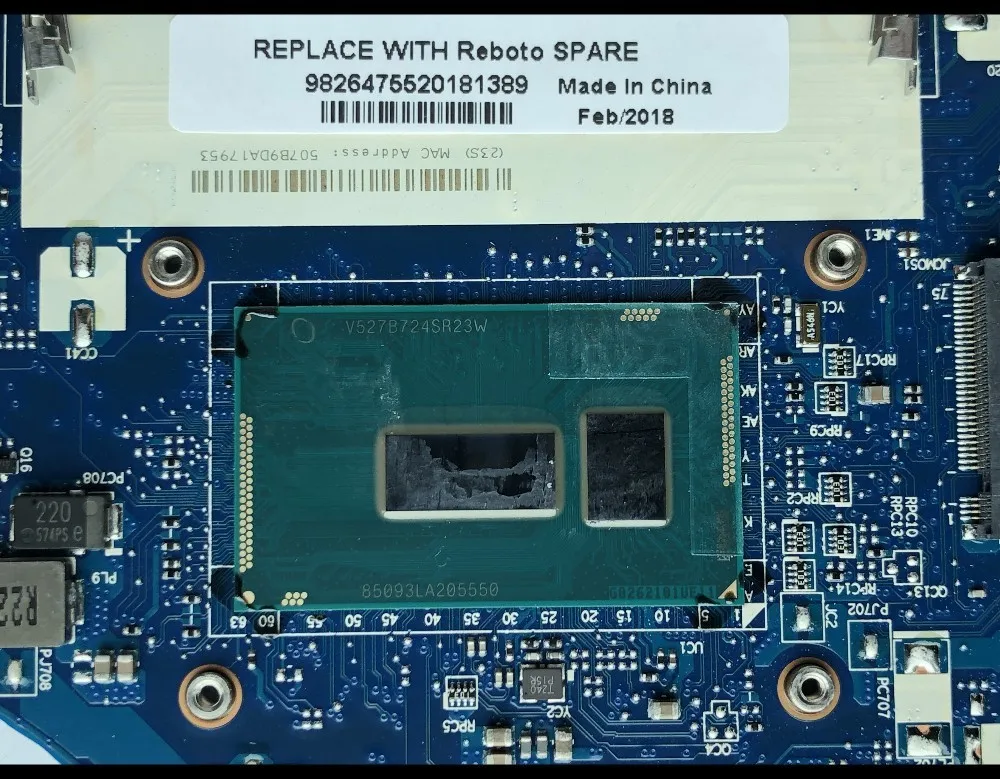 Материнская плата AILG1 для ноутбука Lenovo Высококачественная материнская SR23W DDR3L 100%