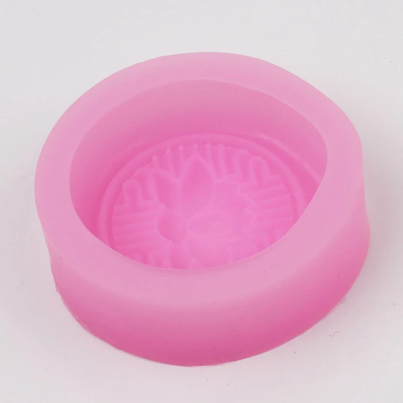 

Soap Craft Lotus Flower Silicone Soap Making Mould Candle Handmade Mold Prop Use