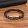 Men’s Easy Hook PU Leather Bracelet Budget Friendly Accessories