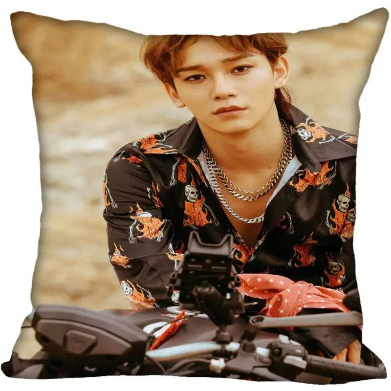 Наволочки шелковые с принтом Kpop EXO Chen 40x40 см 35x35 см|Наволочка| |