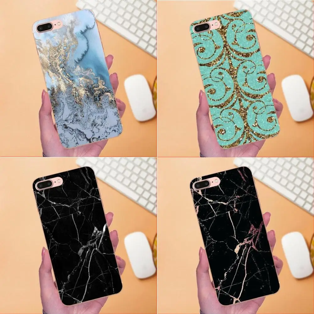 

Beautiful Colorful Marble Pattern Print For Huawei Honor 4C 5A 5C 5X 6 6C 6A 6X 7 7X 8 9 V8 V10 Y3II Y5II Y6II G8 P7 Play Lite